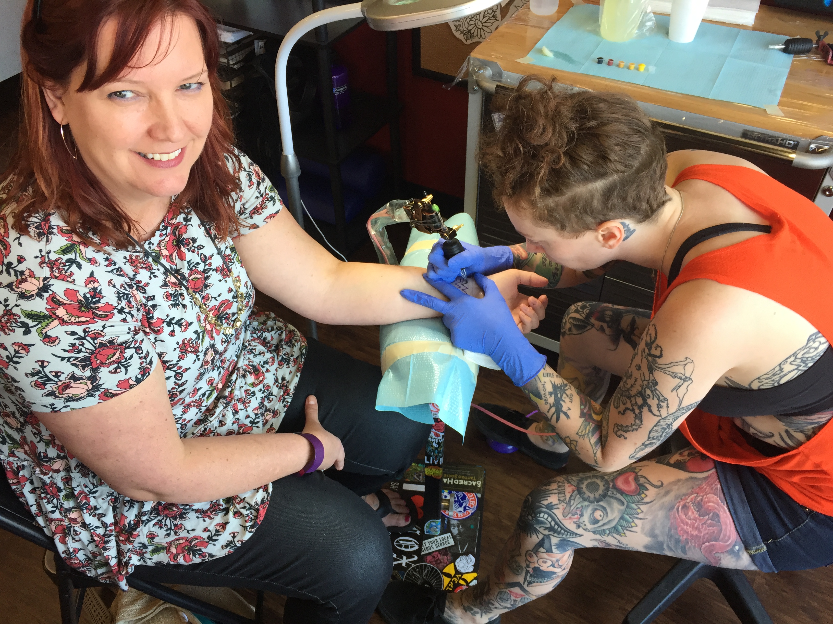 Getting tattooed in your 40s - Midlife Mama