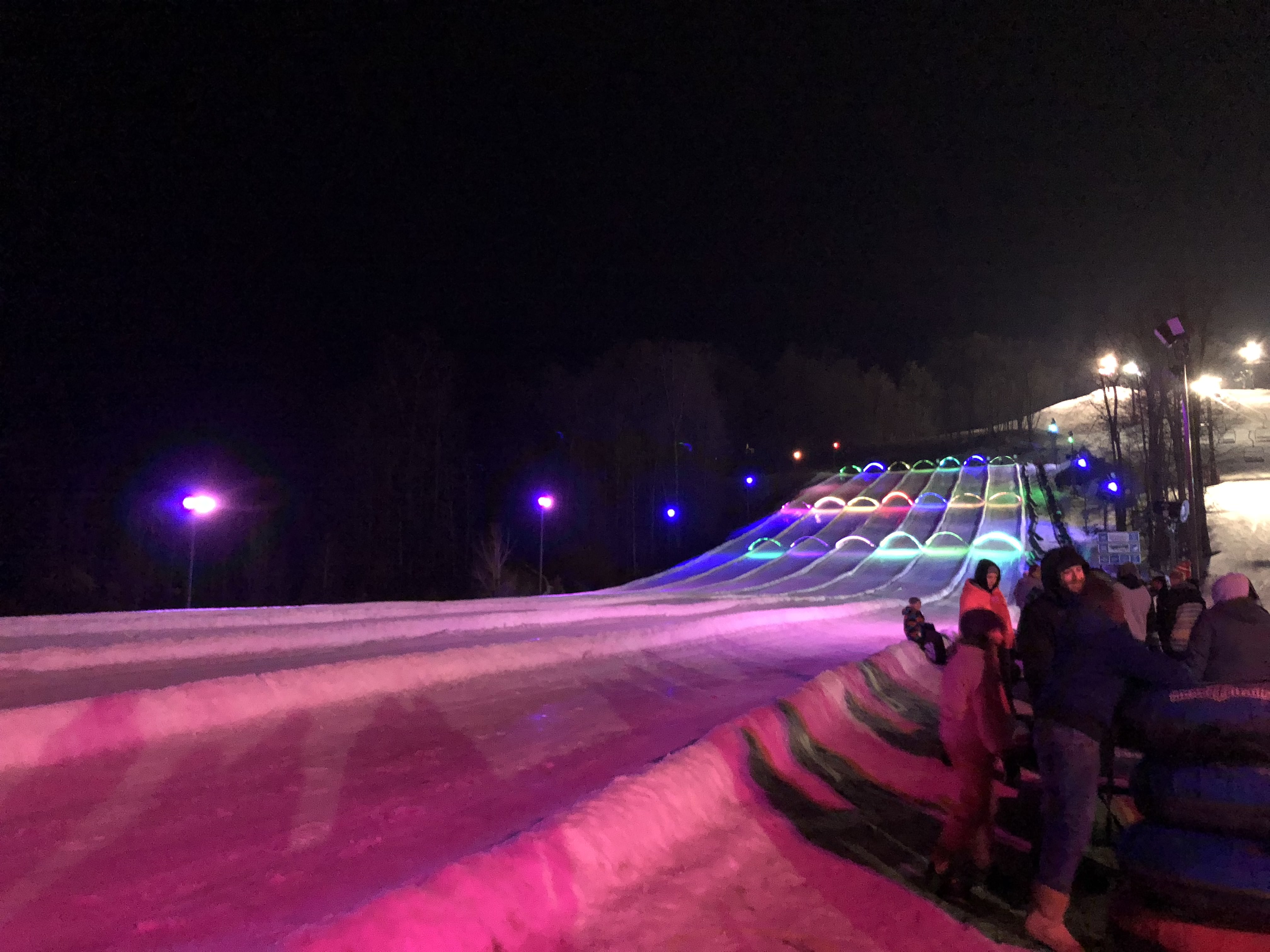 Glow Tubing Night At Snow Trails Midlife Mama