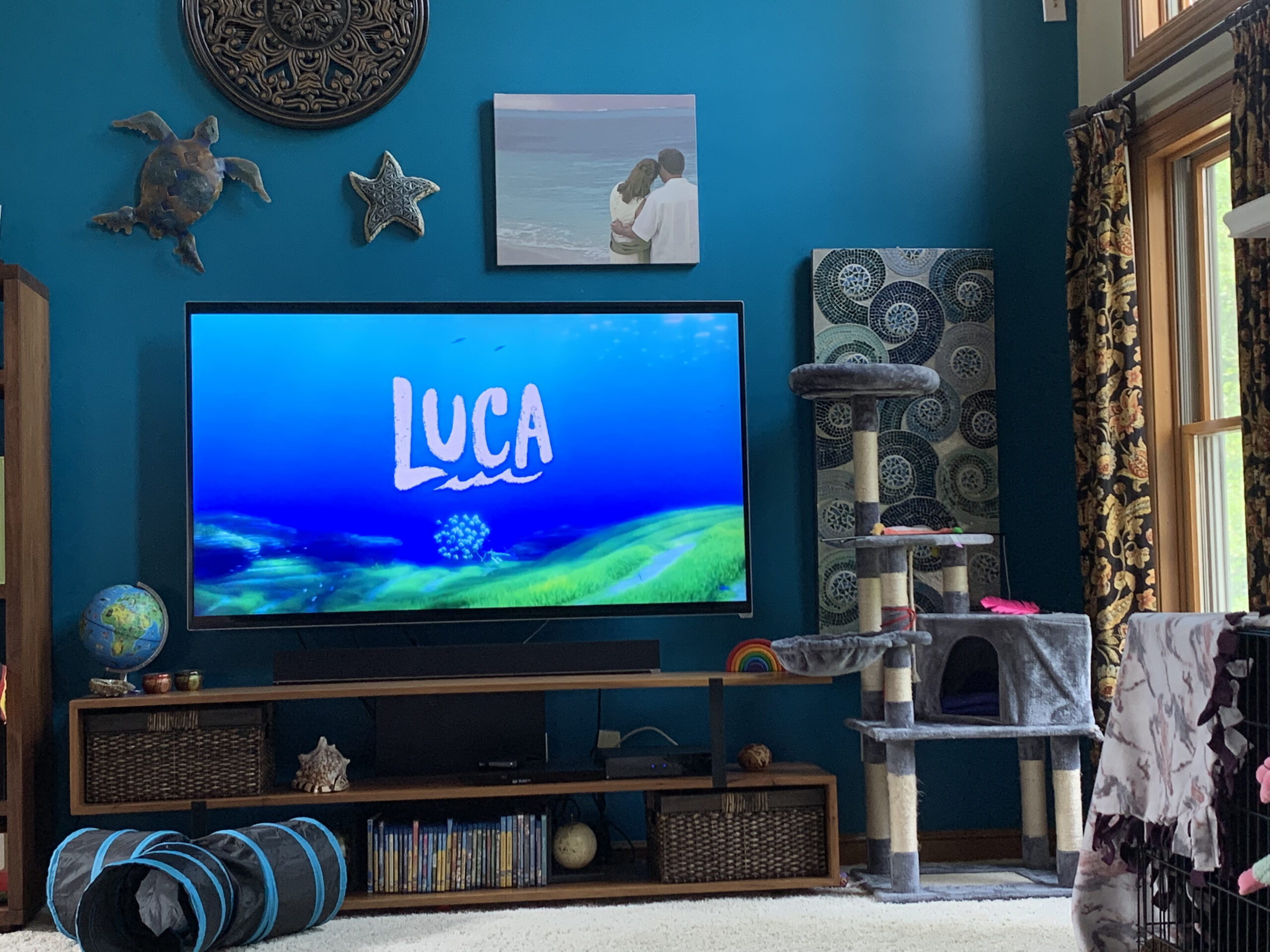 Luca Backdrop, Luca Theme Photography Background, Luca Disney