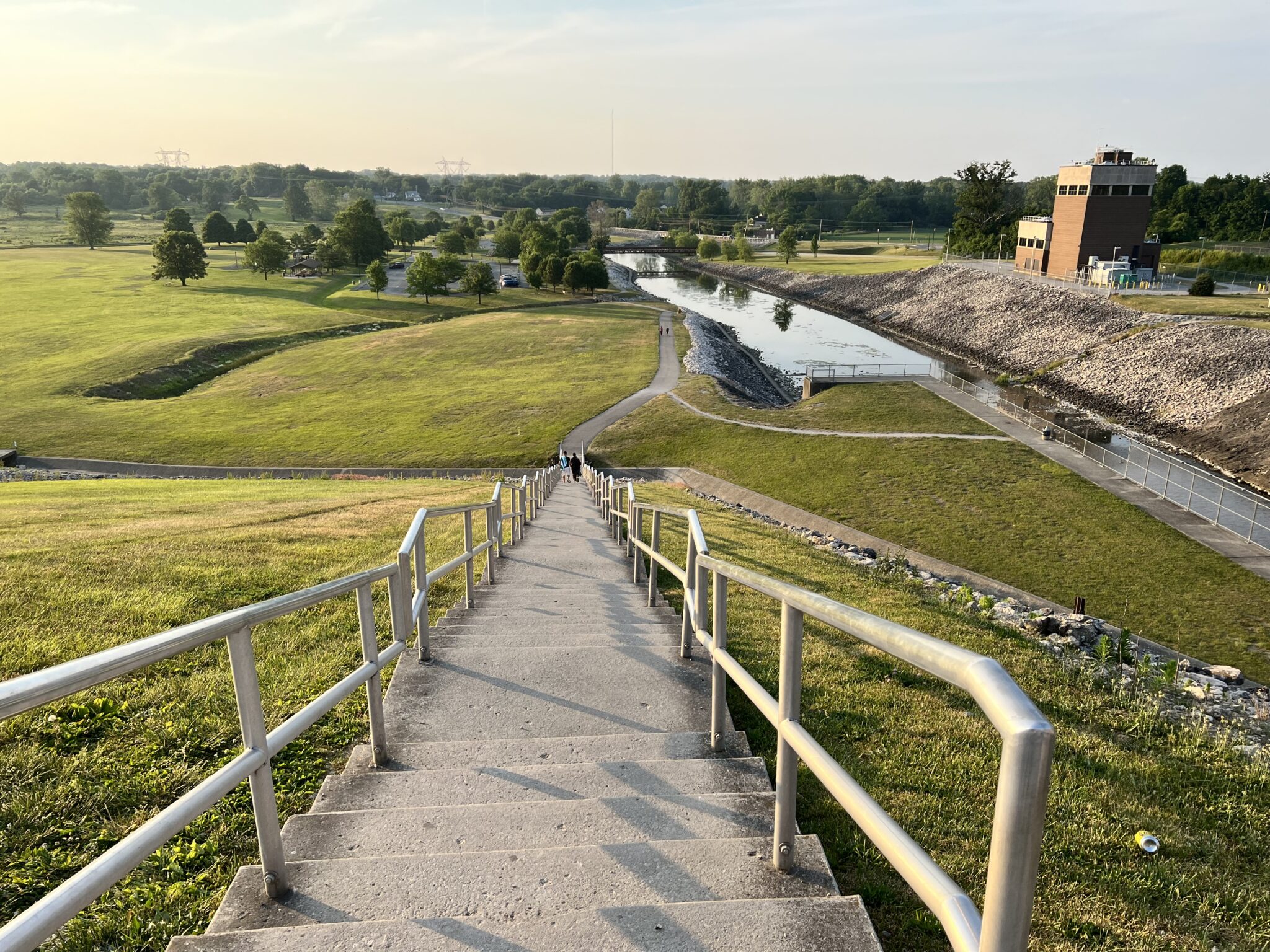 My new love of the dam stairs - Lewis Center Mom